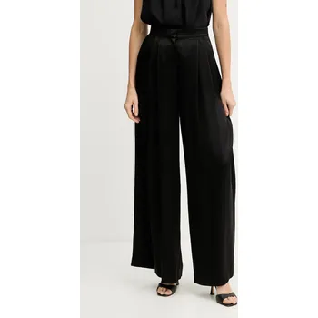 Dámské kalhoty Kalhoty Pinko dámské, černá barva, široké, high waist, 105716 A1Y5 105716.A1Y5 99X, vel. 36