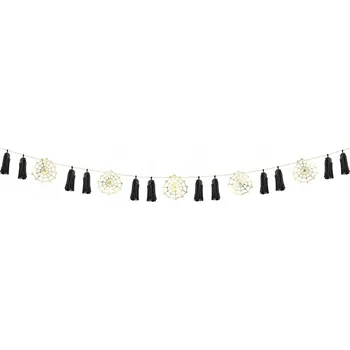 Girlanda na Halloween Pavučiny 1,75 m