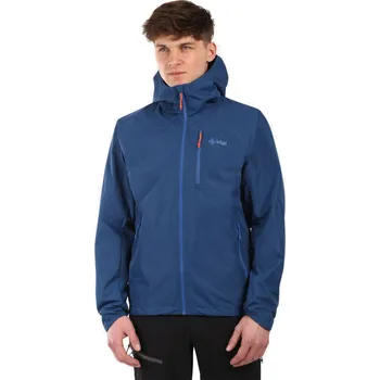 Pánská větrovka Kilpi SONNA-M Pánská outdoorová bunda - větší velikosti YMX105KI Tmavě modrá 6XL