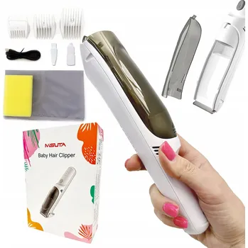 STROJEK NA VLASY PRO DĚTI S ODSÁVÁNÍM VLASŮ - TICHÝ