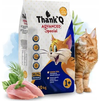 Krmivo pro kočku Thank`q Cat Advanced Special Chicken suché krmivo pro kočky 10 kg