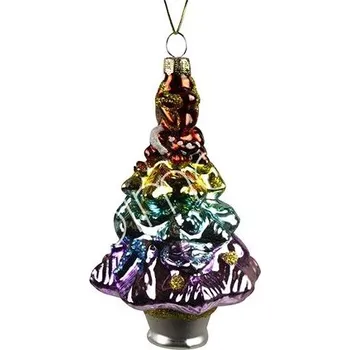 Vánoční dekorace COLMORE BY DIGA Vánoční ozdoba - Stromeček duhový