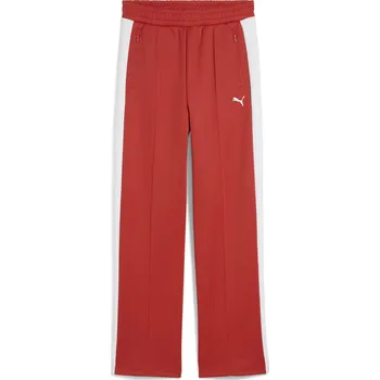 Dámské kalhoty Dámské Kalhoty PUMA T7 ALWAYS ON STRAIGHT TRACK PANTS OP 62979715 – Červená M