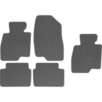 autokoberec Kobercové rohožky Edecor velurové 5 ks