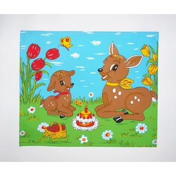 prostírání Dětská svačinková prostírka - Srnky