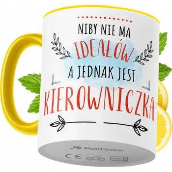 Hrnek Polidraw Hrnek Polidraw pro manažerku na předsednictví, keramika, 330 ml