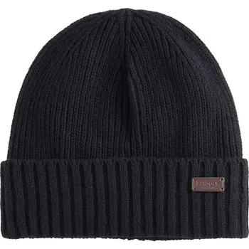 Klobouk Barbour Carlton Beanie — Black
