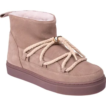 Dámská zimní obuv Dámské Zimní boty INUIKII CLASSIC LOW 75202-004 BEIGE – Béžová 36