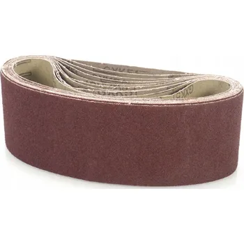 Brusný papír Geko Sada 10 brusných pásů 75×533 mm, zrnitost 120