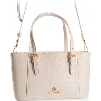 Kabelka Betlewski kabelka eko kůže béžová