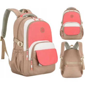 Školní batoh Školní batoh pro dívky, studentský Peterson, velký a prostorný do školy