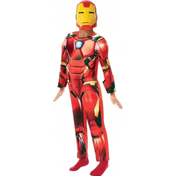 Karnevalový kostým Kostým Iron Man deluxe pro chlapce z animovaného seriálu