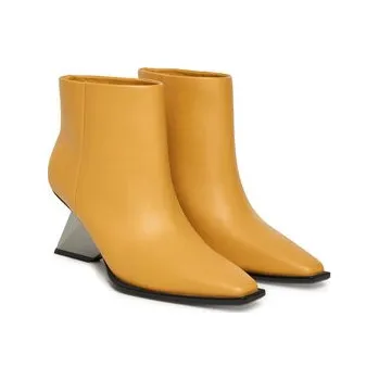 Dámské kozačky Polokozačky United Nude Rockit Pull On Bootie 1094792816 Žlutá 36