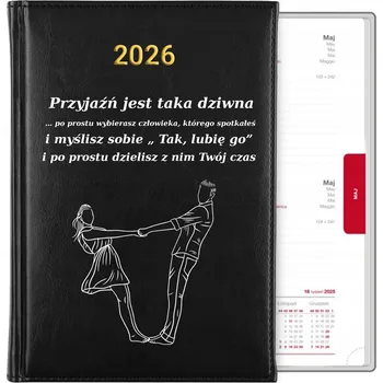 Kalendář Knižkový kalendář 2026 A5 žlutý