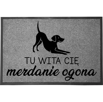 Rohožka Kokosová rohožka hotová 60 x 40 cm