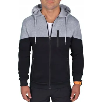 Pánská mikina PÁNSKÁ SPORTOVNÍ ROZEPÍNACÍ MIKINA S KAPUCÍ