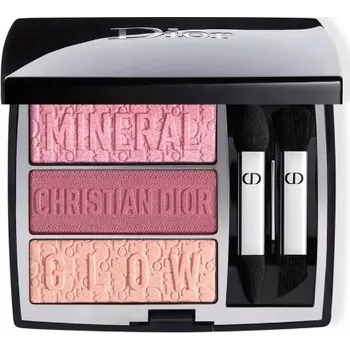 Oční stíny Dior 3 Couleurs Tri(o)blique paletka očních stínů, odstín 833 Mineral Rose