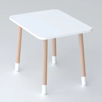 Konferenční stolek Dětský stolek dřevěný nábytek do dětského pokoje bezpečný a odolný