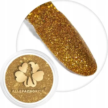 Třpytky na nehty, ozdoba – jemný prach ALLEPAZNOKCIE 2g, třpytky v dózičce Č. 39