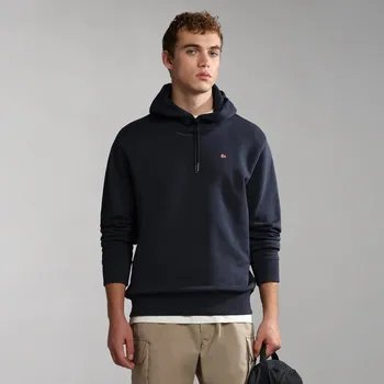 Pánská mikina Pánská Mikina NAPAPIJRI BALIS H SUM 176 BLU MARINE NP0A4H8A1761 – Tmavě modrá XXL