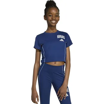 Chlapecké tričko Dětské Tričko s krátkým rukávem ADIDAS JG GL COL TEE JM3855 – Tmavě modrá 140