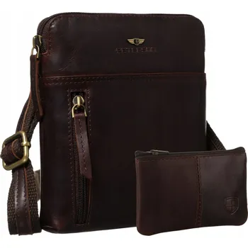 Peterson taška přes rameno PTN 1902-OPU-0314 BR hnědá