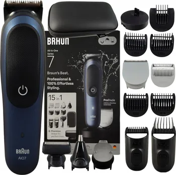 Braun Series 7 AIO7580 multifunkční sada pro péči o tělo 15v1