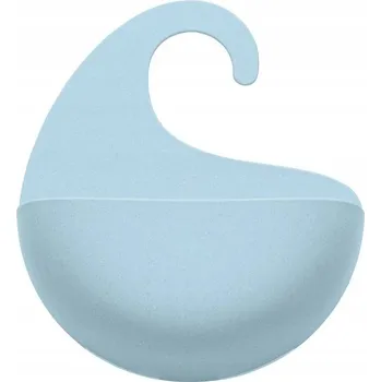 Úložný box ORGANIZÉR DO KOUPELNY SURF M, KOZIOL, 25,3 x 21,6 x 6,5 CM, MODRÝ