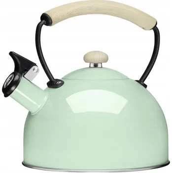Konvice na čaj Tradiční ocelová Konvice Galicja Alexander 2,3 l máta pastelová