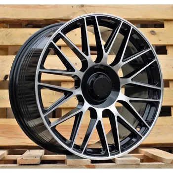 Alu kolo Alu kola Racing Line Y0207, 20x8.5 5x112 ET40, černá + leštění (zátěžová) vhodné pro Mercedes GLC (do 2022), Mercedes GLC Coupe (do 2022)