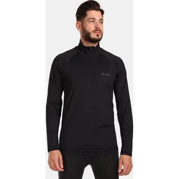 Pánské termoprádlo Kilpi WILLIE-M Pánské termo triko s dlouhým rukávem UM0506KI Černá M