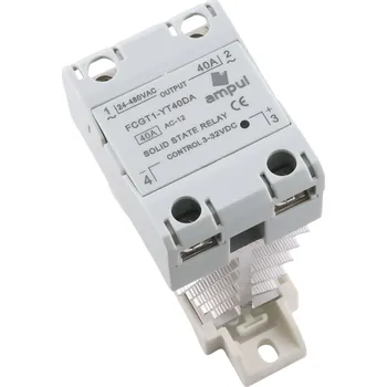 Relé Bezkontaktní relé SSR DA s chlazením, DC-AC, 3-32VDC/24-480VAC 20 A