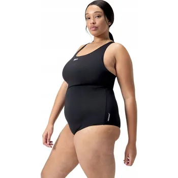 Dámské plavky Speedo Jednodílné plavky černé, plus size, velikost 46