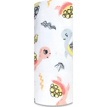 látková plena EGA TETRA PLENKA S POTISKEM 70/80 3551 ŽELVY ŠEDÉ LOSOSOVÉ TETROVÁ PLENKA