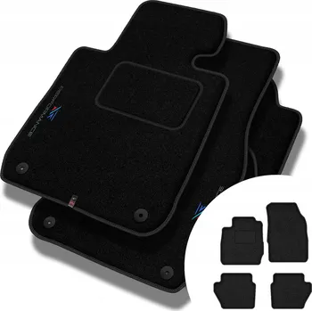 autokoberec Velurové autokoberce Motos 4 ks