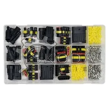 Elektrický konektor Konektory - svorkovnice (sada) YATO (YT-06869)