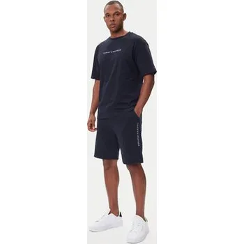 Pánské kraťasy Tommy Hilfiger Sportovní kraťasy UM0UM03452 Tmavomodrá Regular Fit M