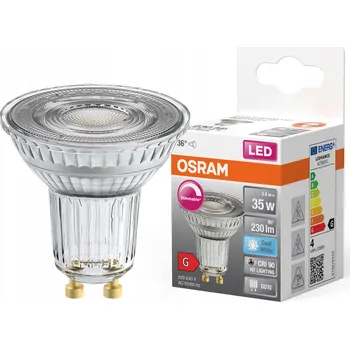 Žárovka LED žárovka PAR16 3.4W/4000K GU10 stmívatelná OSRAM