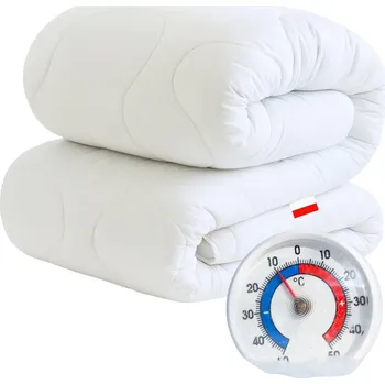 přikrývka ZIMNÍ PŘIKRÝVKA 180x200 TEPLÁ SILNÁ ANTIALERGICKÁ JAKO PEŘOVÁ ČESKÁ 500g