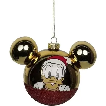 Vánoční dekorace Disney Vánoční ozdoba s ušima Donald