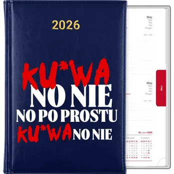 Kalendář Knižní kalendář 2026 A5 modrý