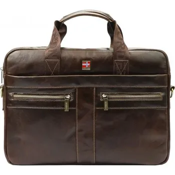 Pánská aktovka Aktovka Nordee S134 B - hnědá