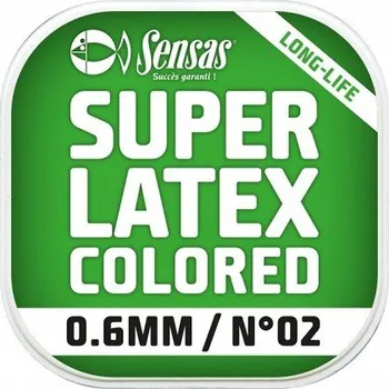 Amortizér Sensas Super Latex 6m 0,8mm Natural