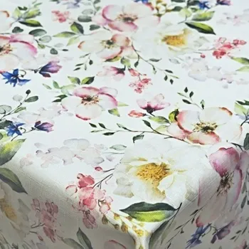 ubrus Olzatex Teflonový ubrus tisk Růžová zahrada 120x155