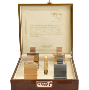 Unisex parfém Al Haramain 4x60ml Parfém Amber Oud Dárková Sada Unisex Vůně