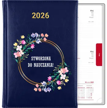 Kalendář Knižní kalendář 2026 A5 modrý