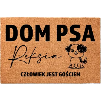 Hotová gumová kokosová rohožka 40 x 60 cm