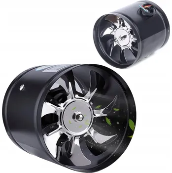 Domácí ventilátor Potrubní ventilátor fi150 mm TICHÝ 40db! výkonný 530m3/h