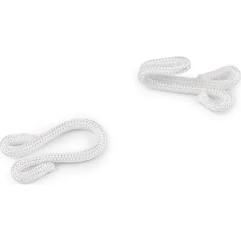 Háček s očkem - potažené, velikost 20+20 mm