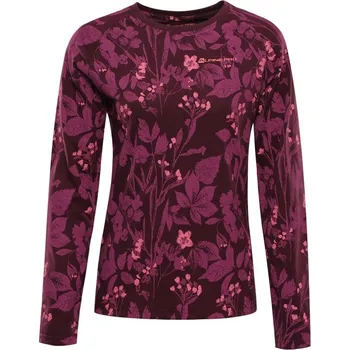 Dámské tričko triko dámské dlouhé ALPINE PRO GRETTA fialové